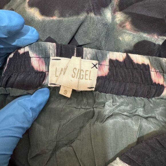 Laura Siegel for Anthropologie Pants 100% silk with 100% viscose lining size S - Picture 9 of 9